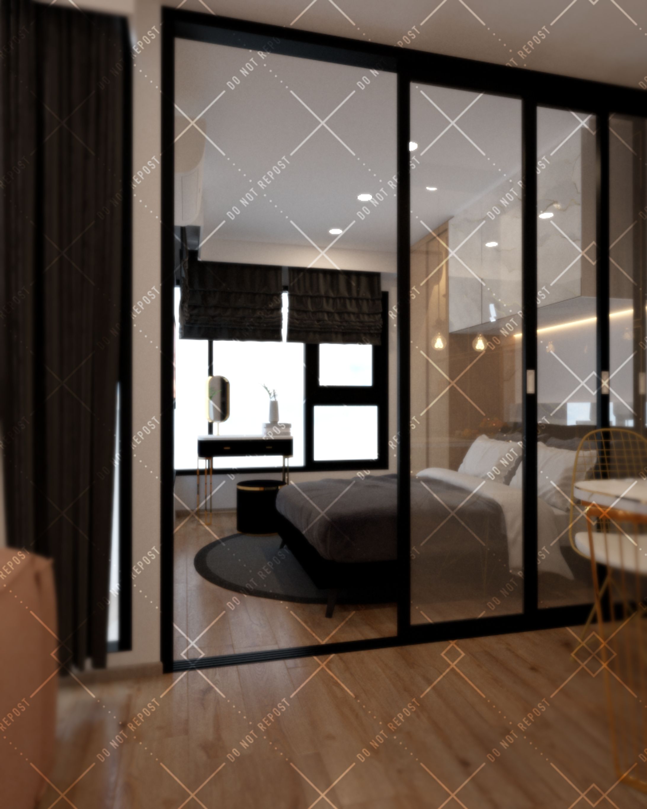 3D Render Condo Room-1