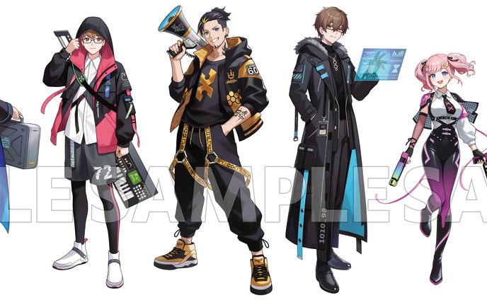 ラウンドワンコラボイラスト