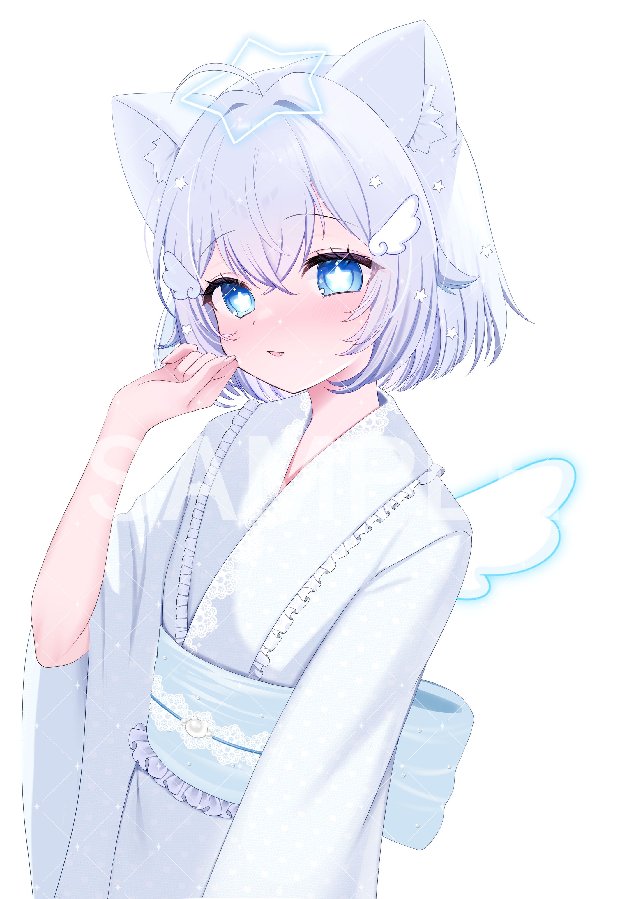 星宮るる様 歌ってみたMV用イラスト-1