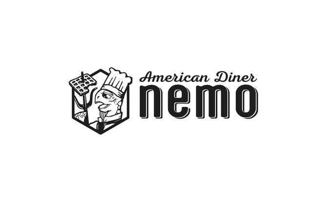 アメリカンダイナー nemo ロゴデザイン
