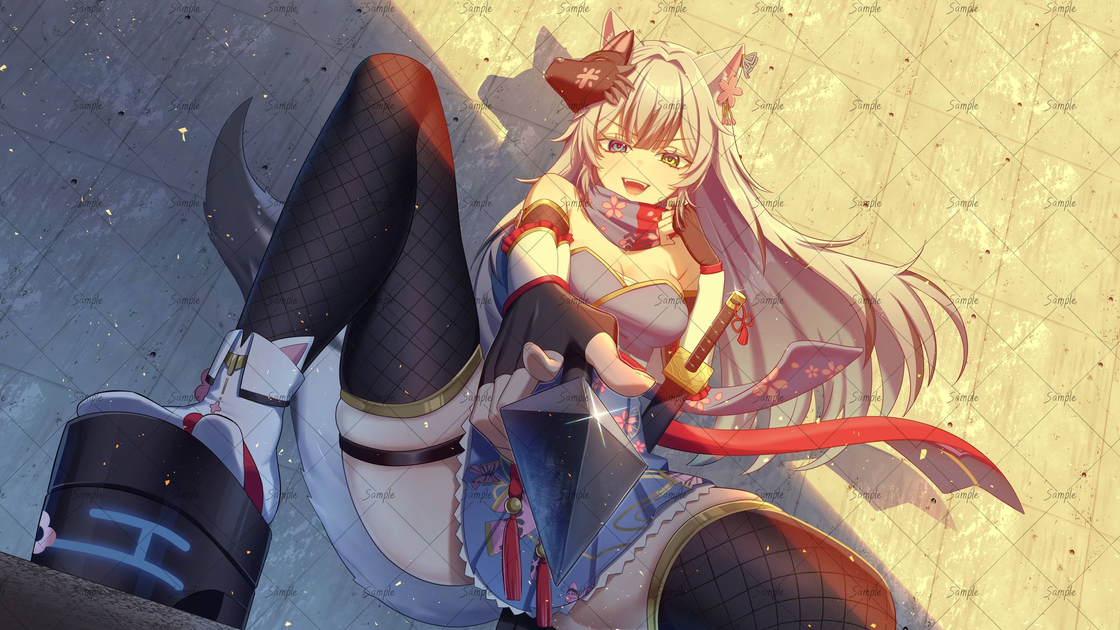 狼桜ぽんさや様革命道中coverイラスト-1