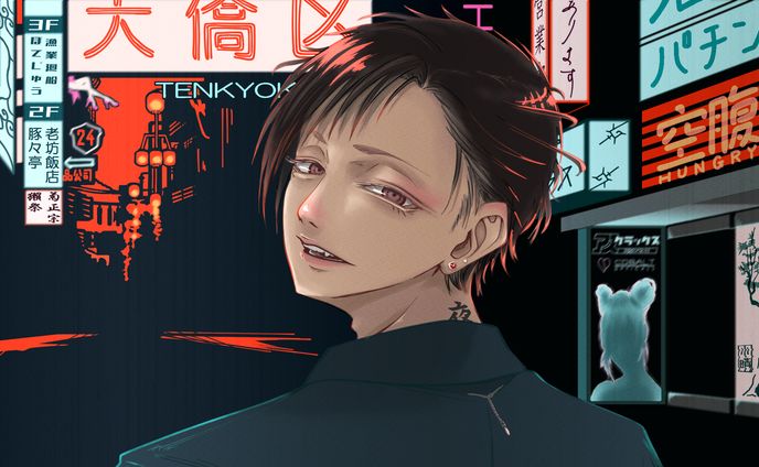厚塗り、mv