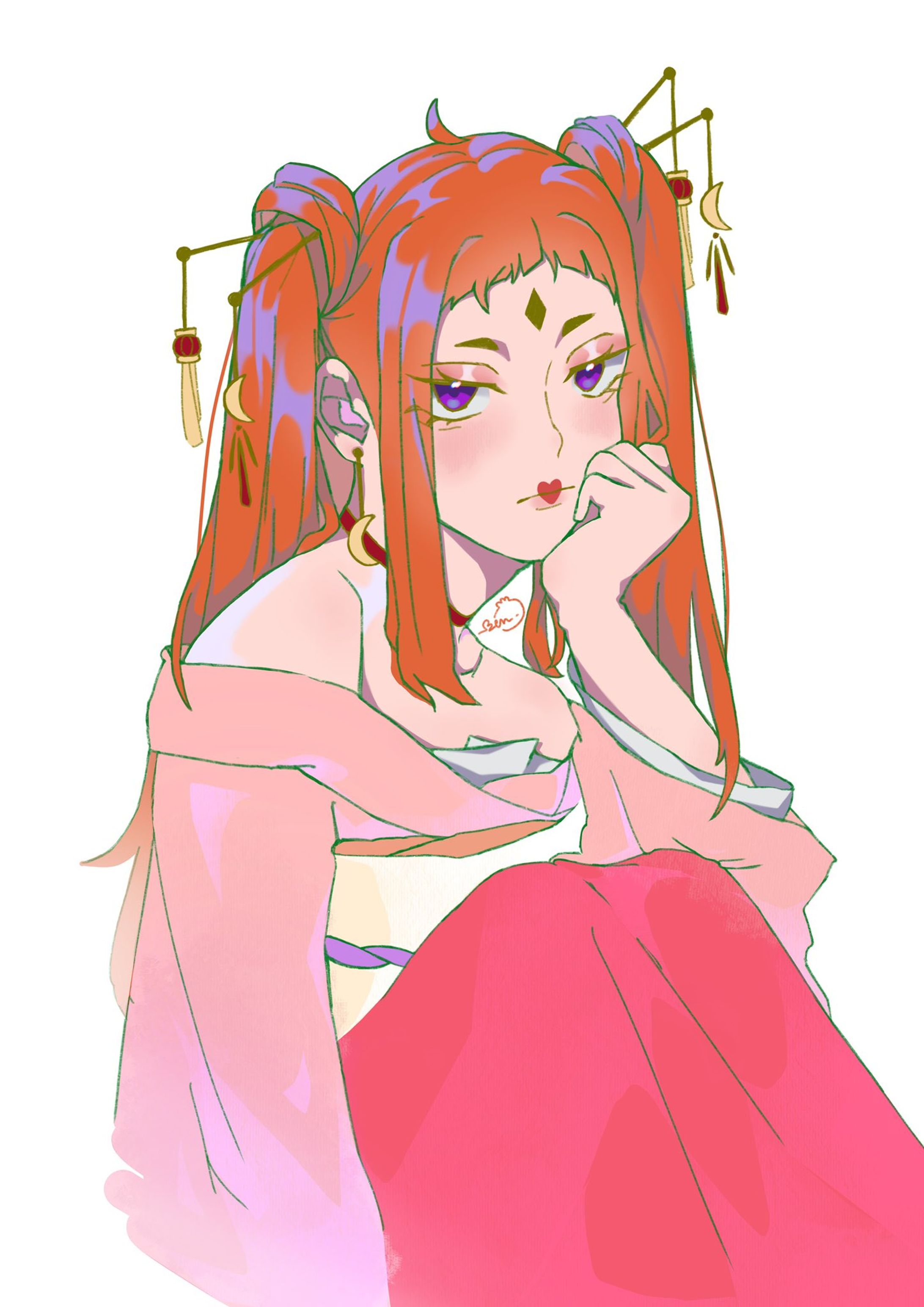 Half Body Colored Sketch-1