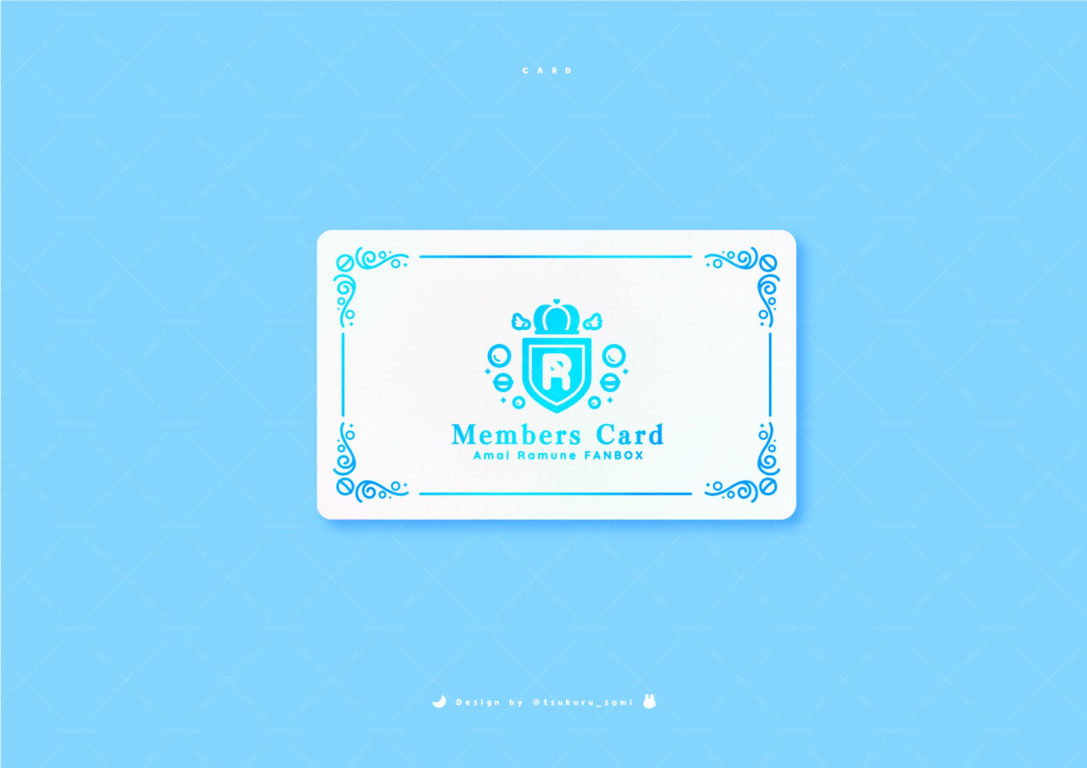 RIAL FAN CARD / 甘妃らむね-1