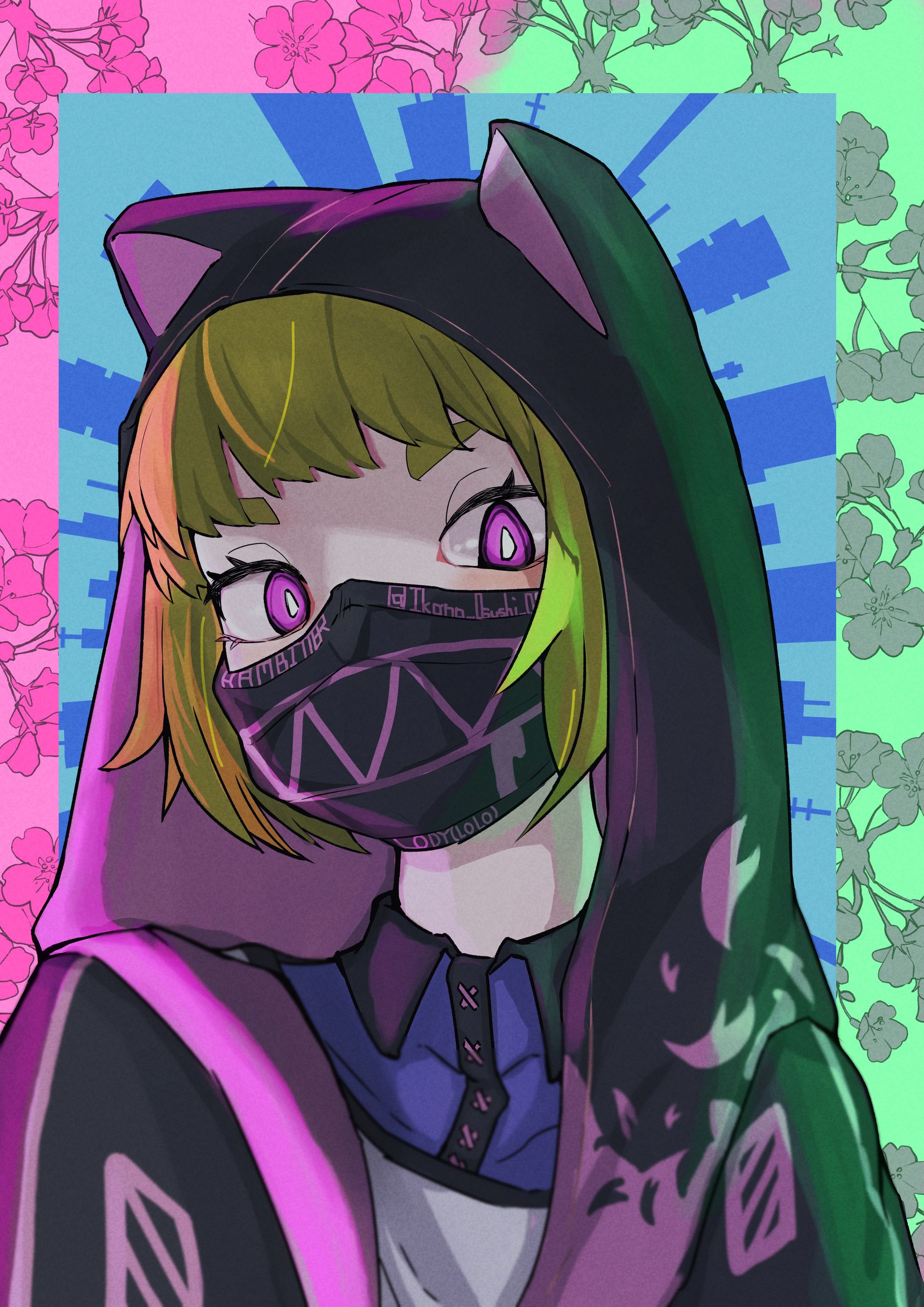 蛍光×春-1