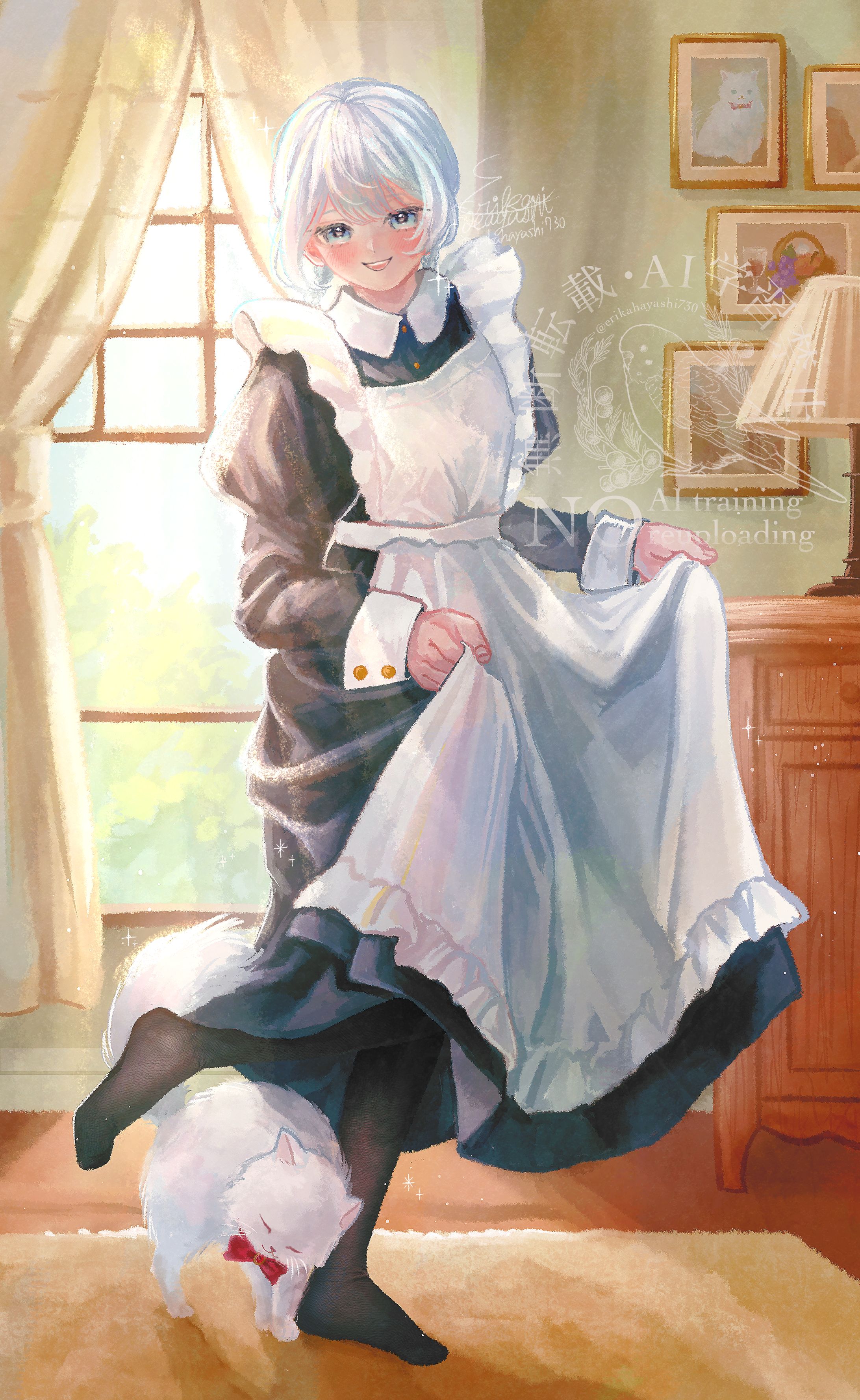 ねこ様専属メイドさん-1