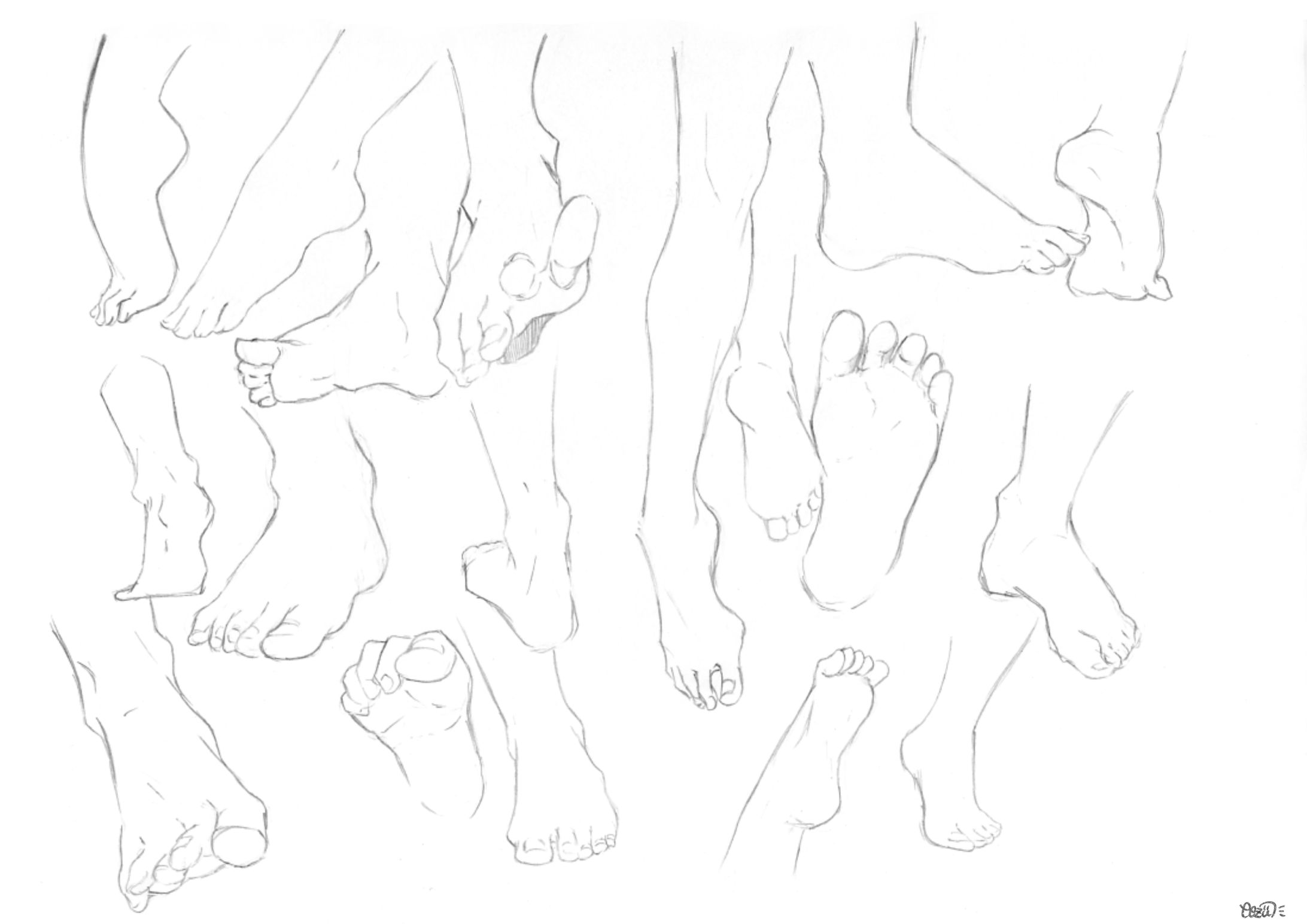 【sketch2】　足-1