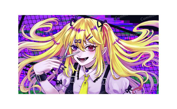 衣装、歌ってみたイラスト
