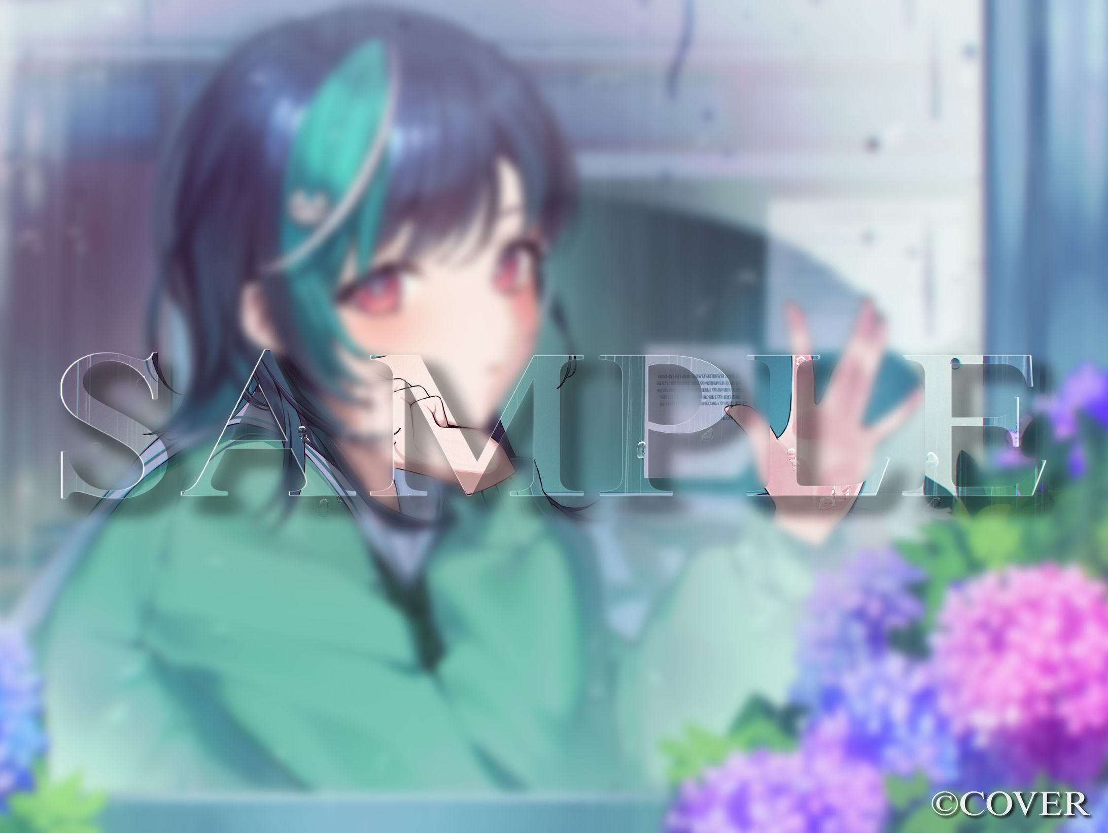 【企業様】ホロライブ所属 輪堂千速様6月メンバーシップ壁紙イラスト-1