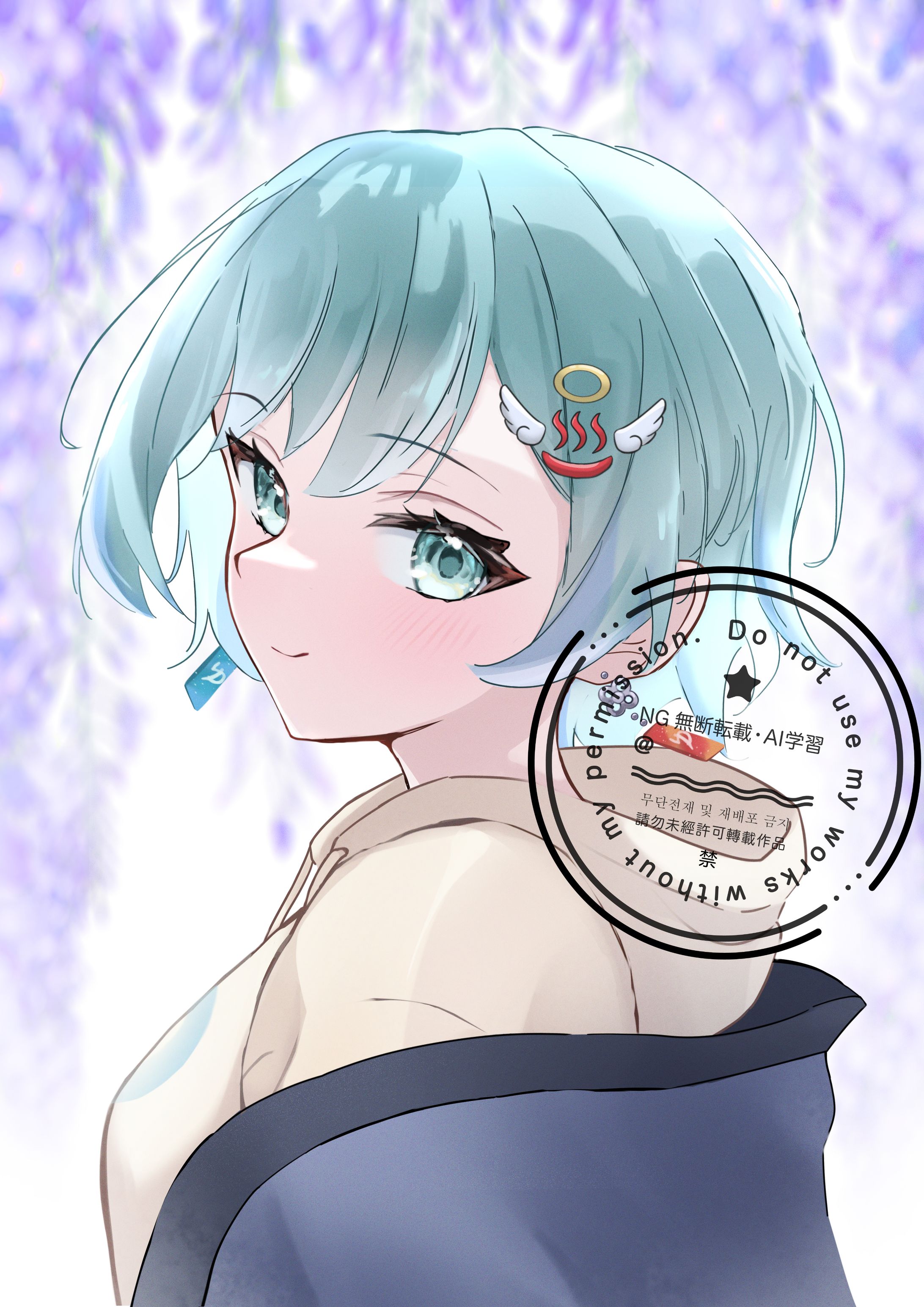 【WORKS】癒楽ﾉ える様　IRIAM用イラスト-1