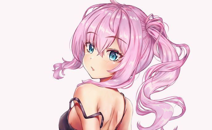 サイドテールピンクちゃん
