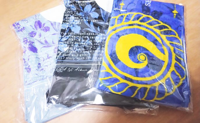 SERRA様　マフラータオル　Tシャツ　デザイン