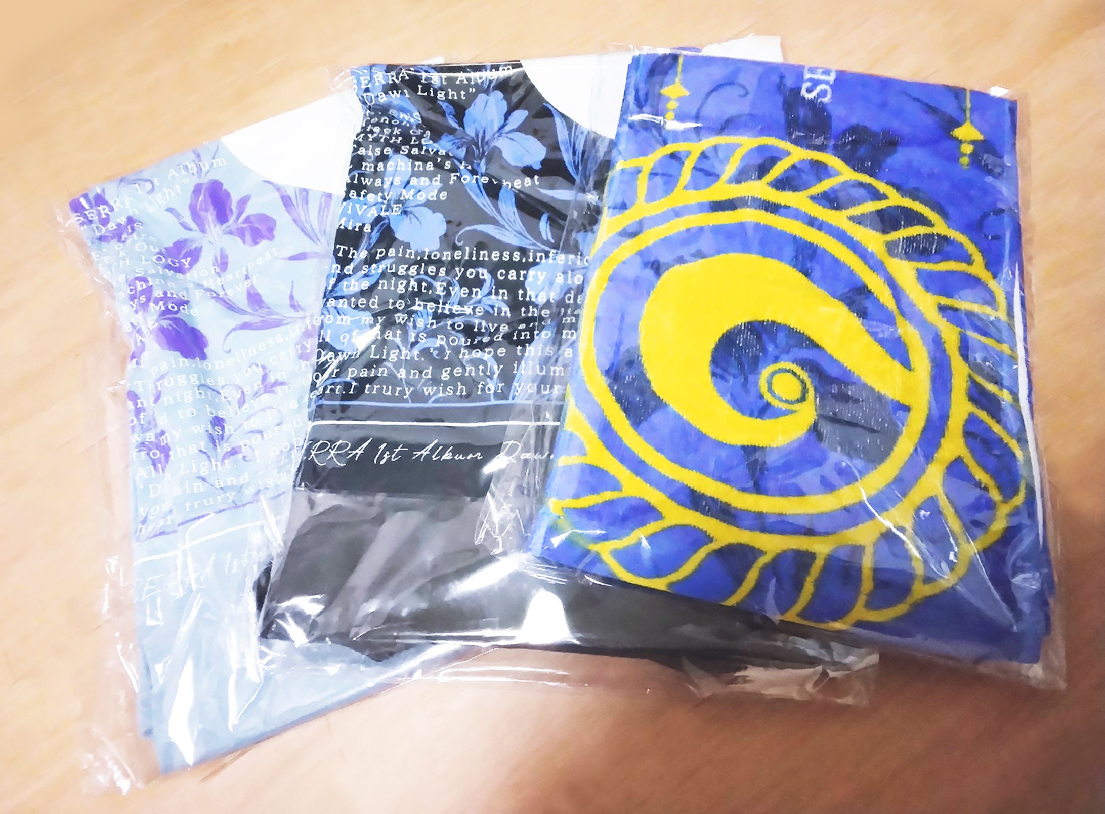 SERRA様　マフラータオル　Tシャツ　デザイン-1