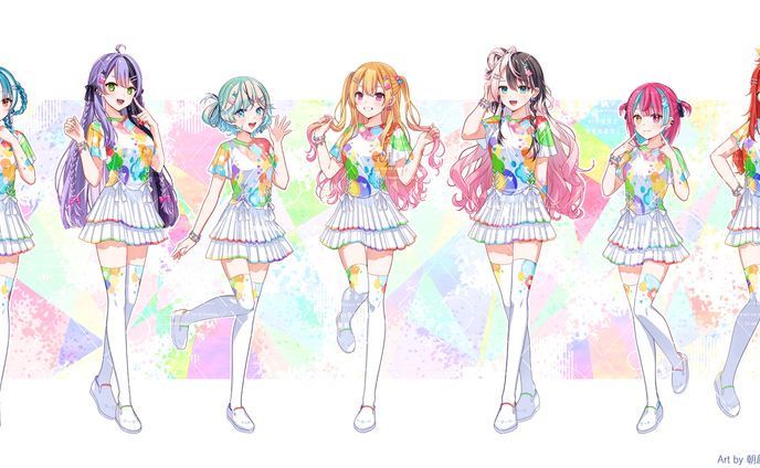 『パレプロ感謝祭2025』研究生イラスト