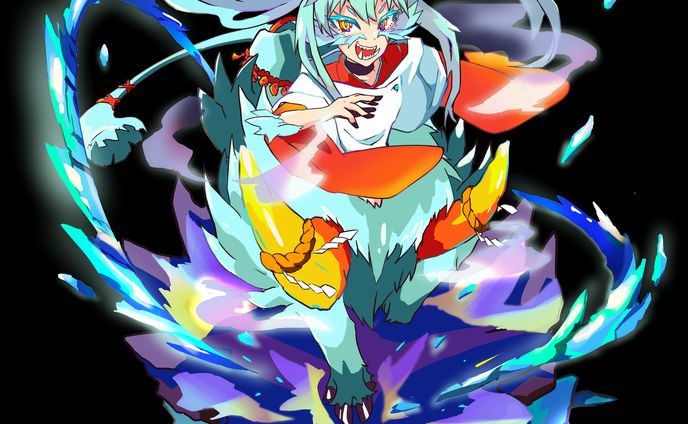 【企画参加イラスト】伊吹山の神