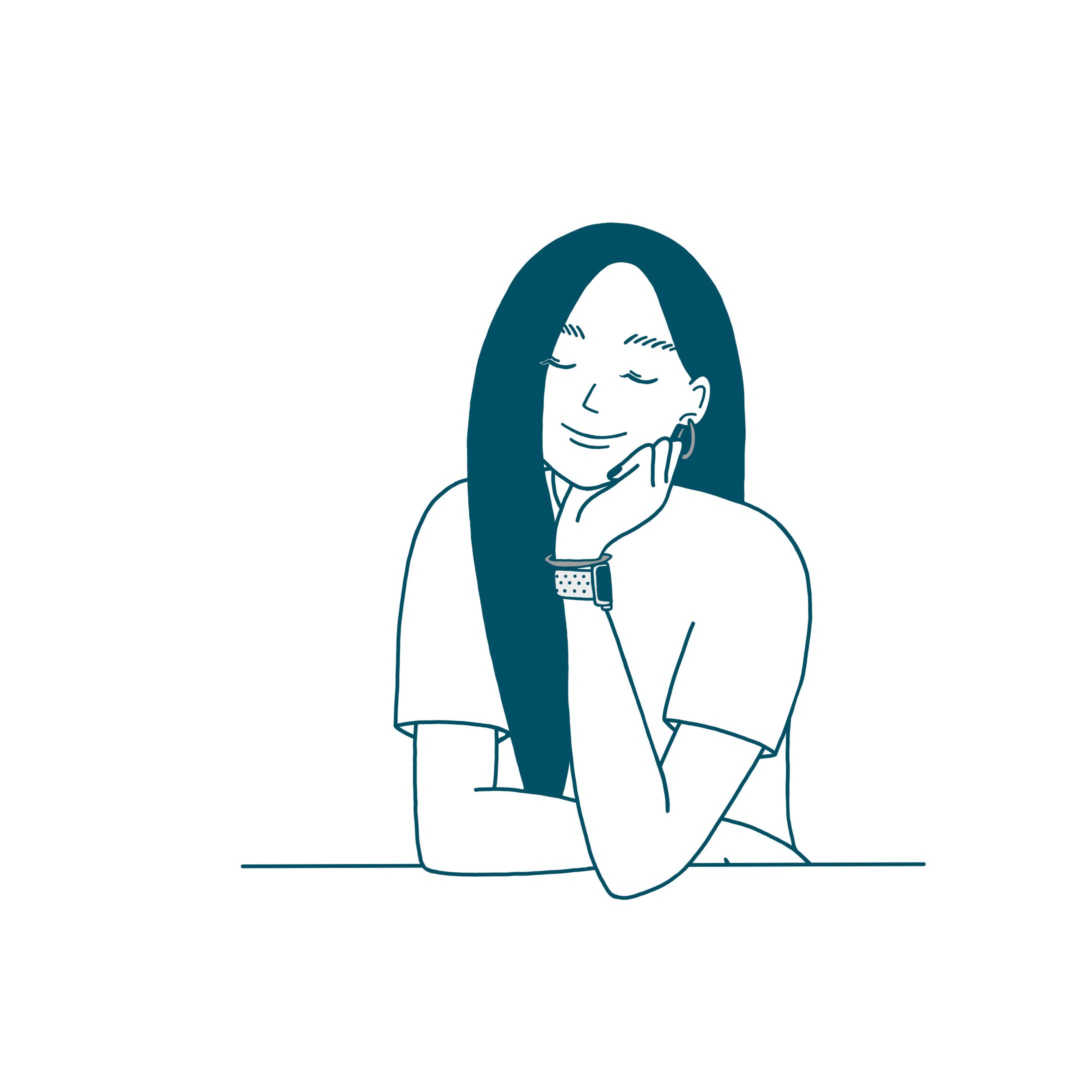 SNSアイコン用イラスト-1