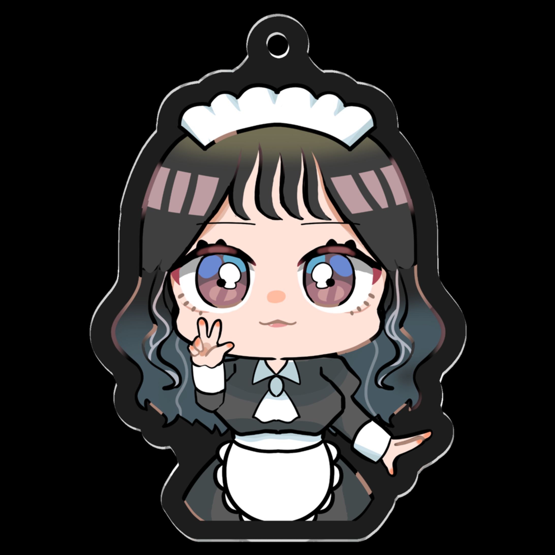 おれのメイド。様ご依頼グッズ　アクリルキーホルダー④-1