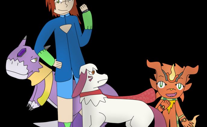 Digimon Art Dump