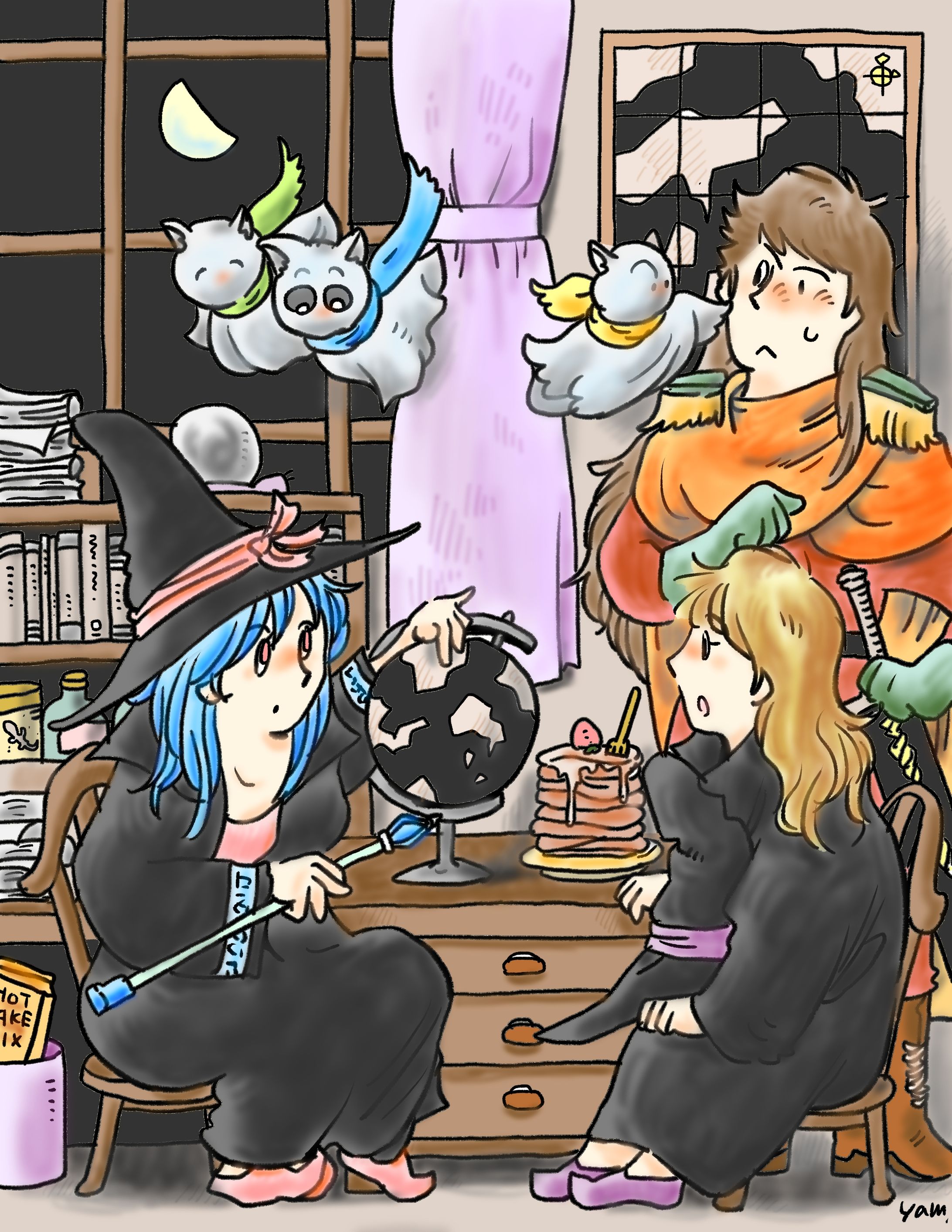 旧アルティガス帝国のとある書斎で-1