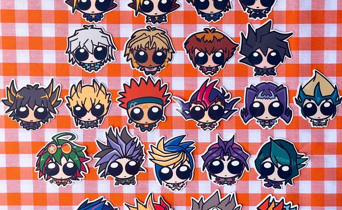 Yugioh fathead stickers