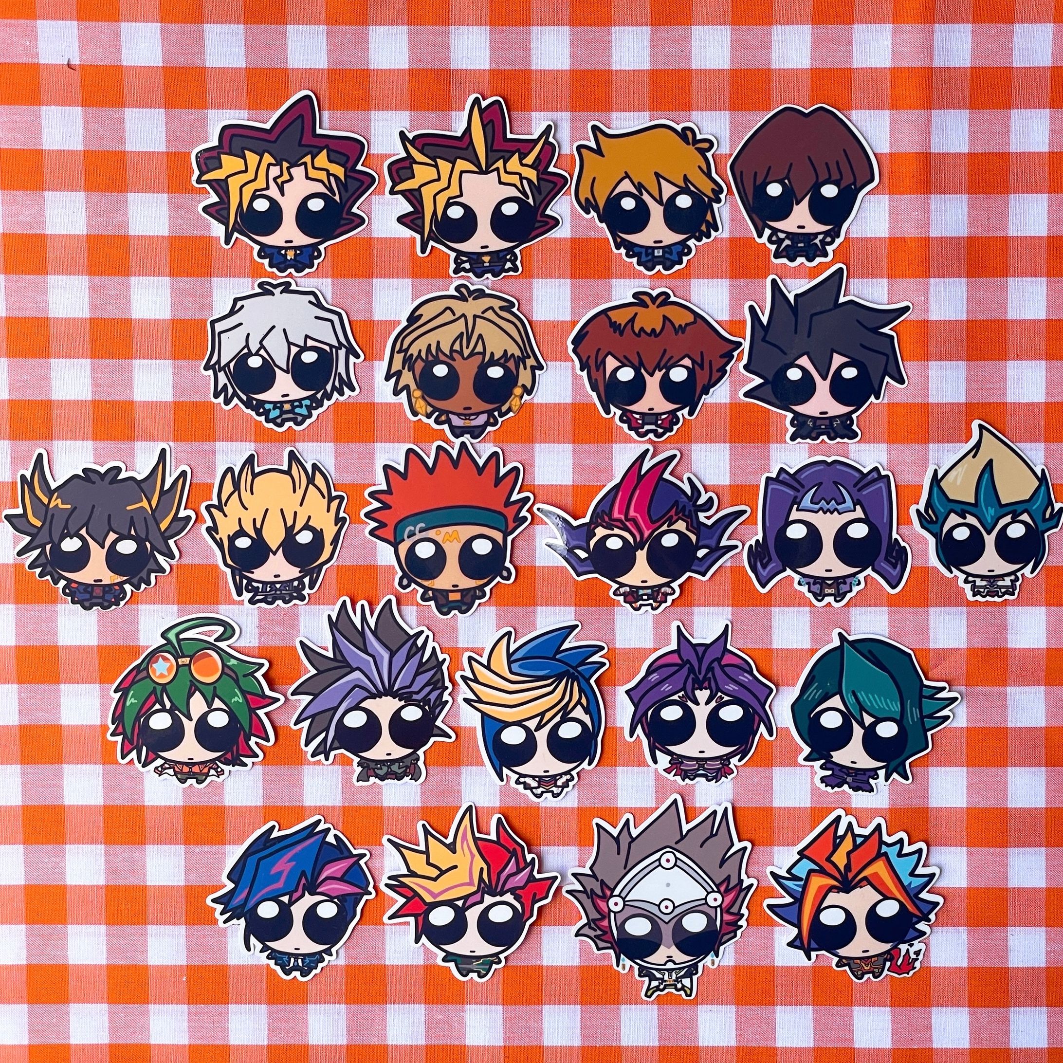 Yugioh fathead stickers-1
