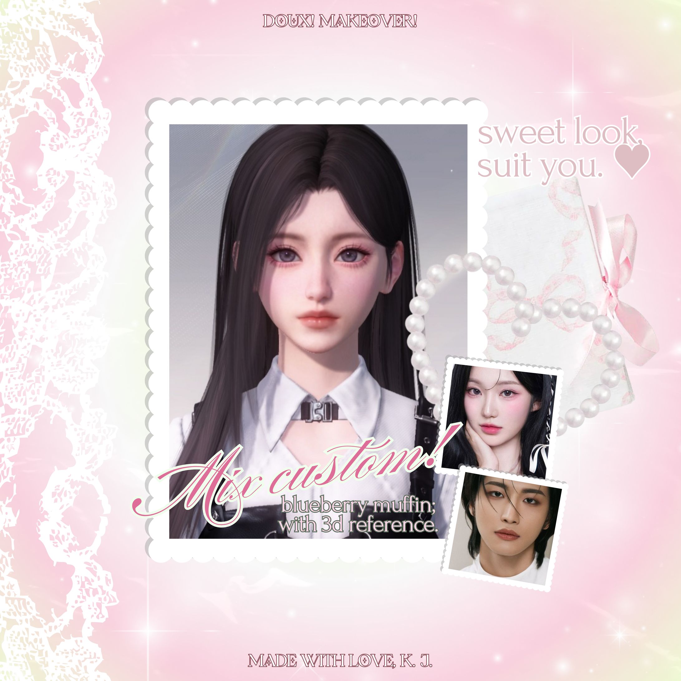 [BLUEBERRY MUFFIN] Mix Custom: Boyuum & ATEEZ's Seonghwa-1