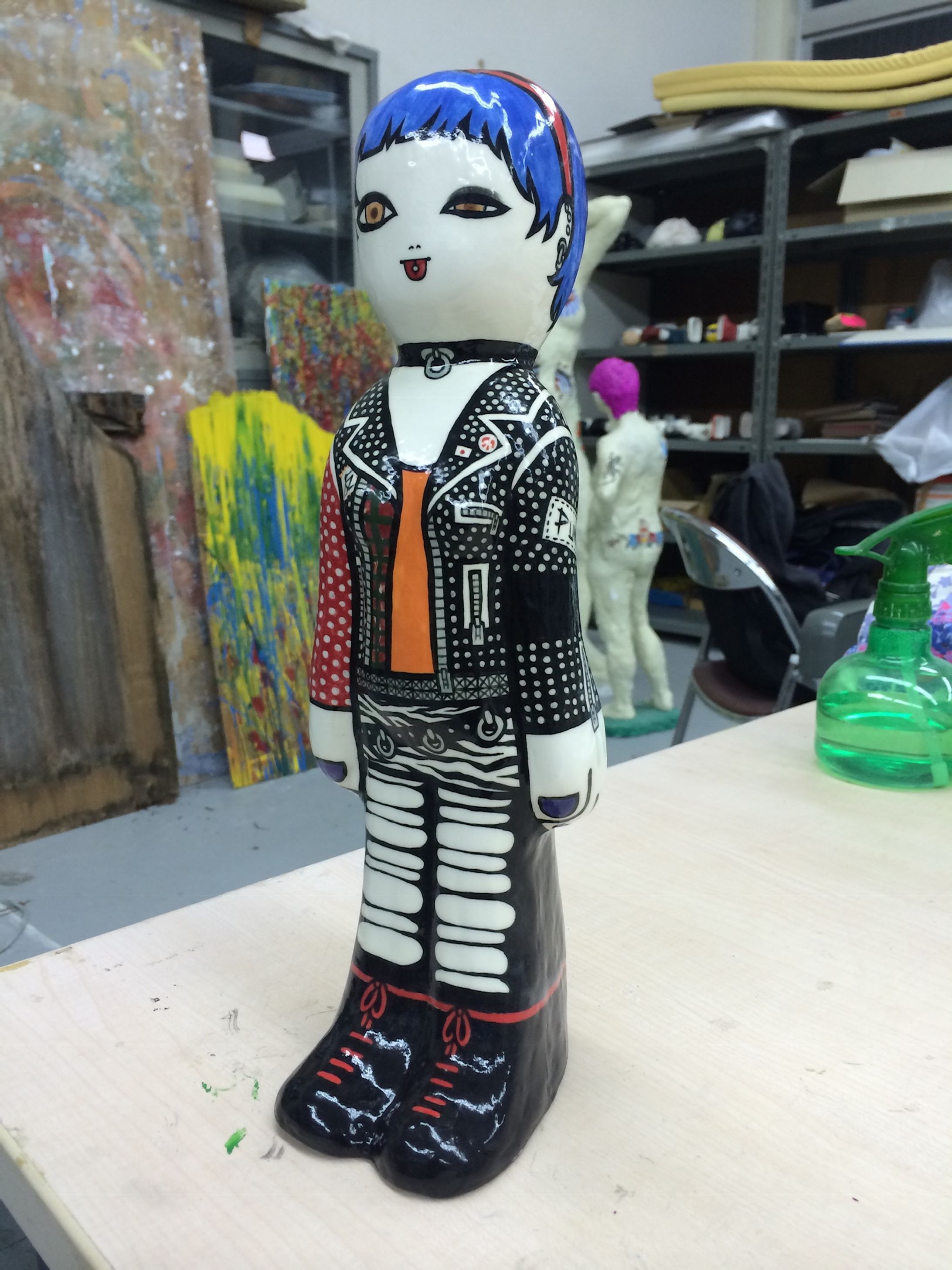 Ceramic doll/ハードコアパンクスガール-1