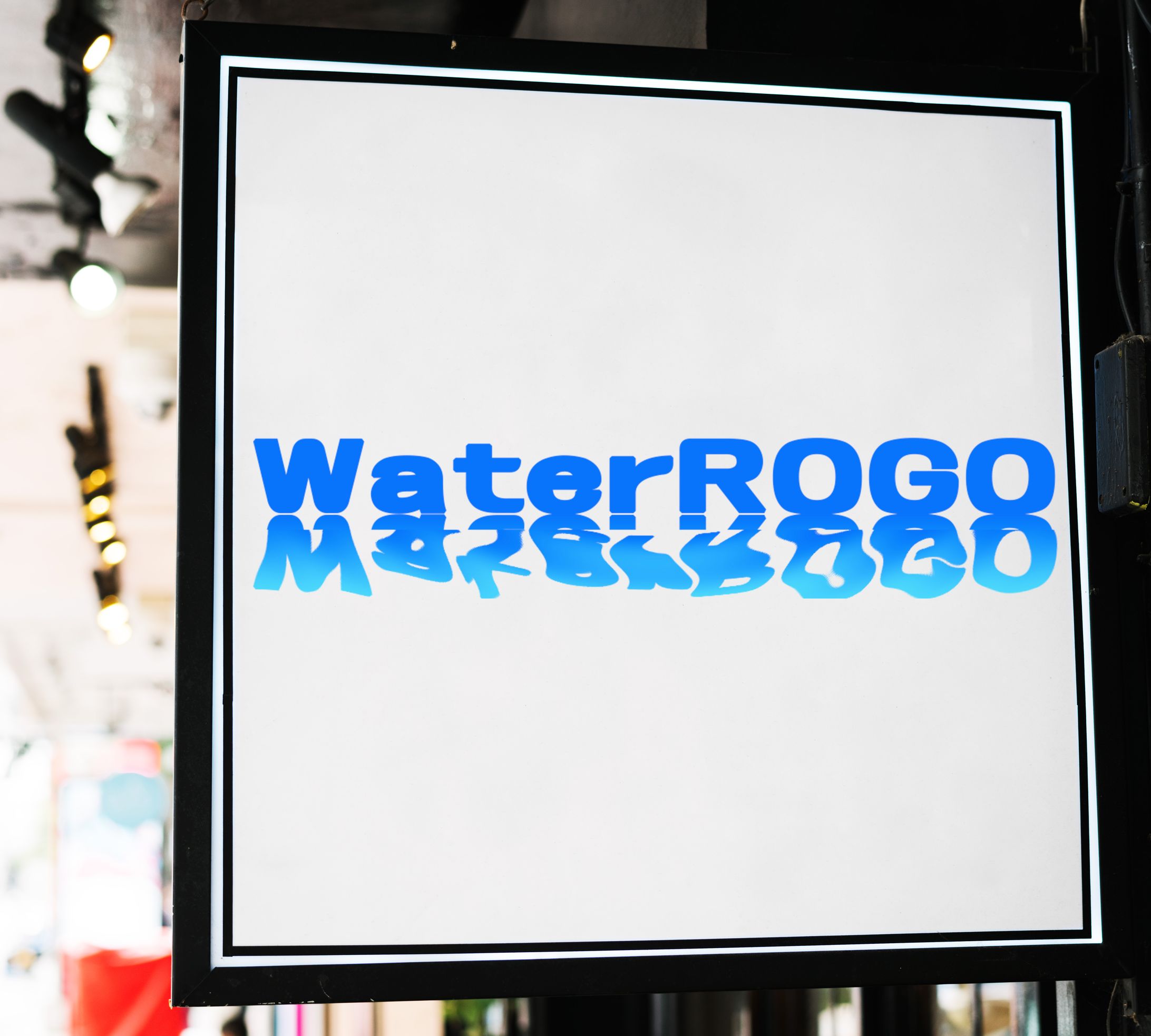 【作品】波打つようなロゴ-1