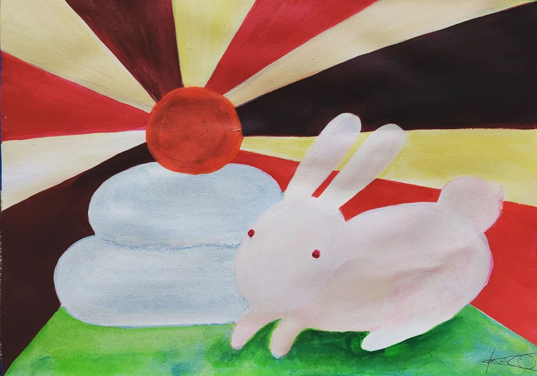 卯年
明けましておめでとうございます
今年もよろしくお願いいたします🎍

#art #artwork #illustration #illust #painting #color #tokyo #japan #artist #drawing #ドローイング #画家 #挿絵 #絵 #作品 #東京 #日本 #版画 #絵画 #イラスト #アーティスト #卯年 #新年 #newyear #happynewyear #rabbit #2023-1