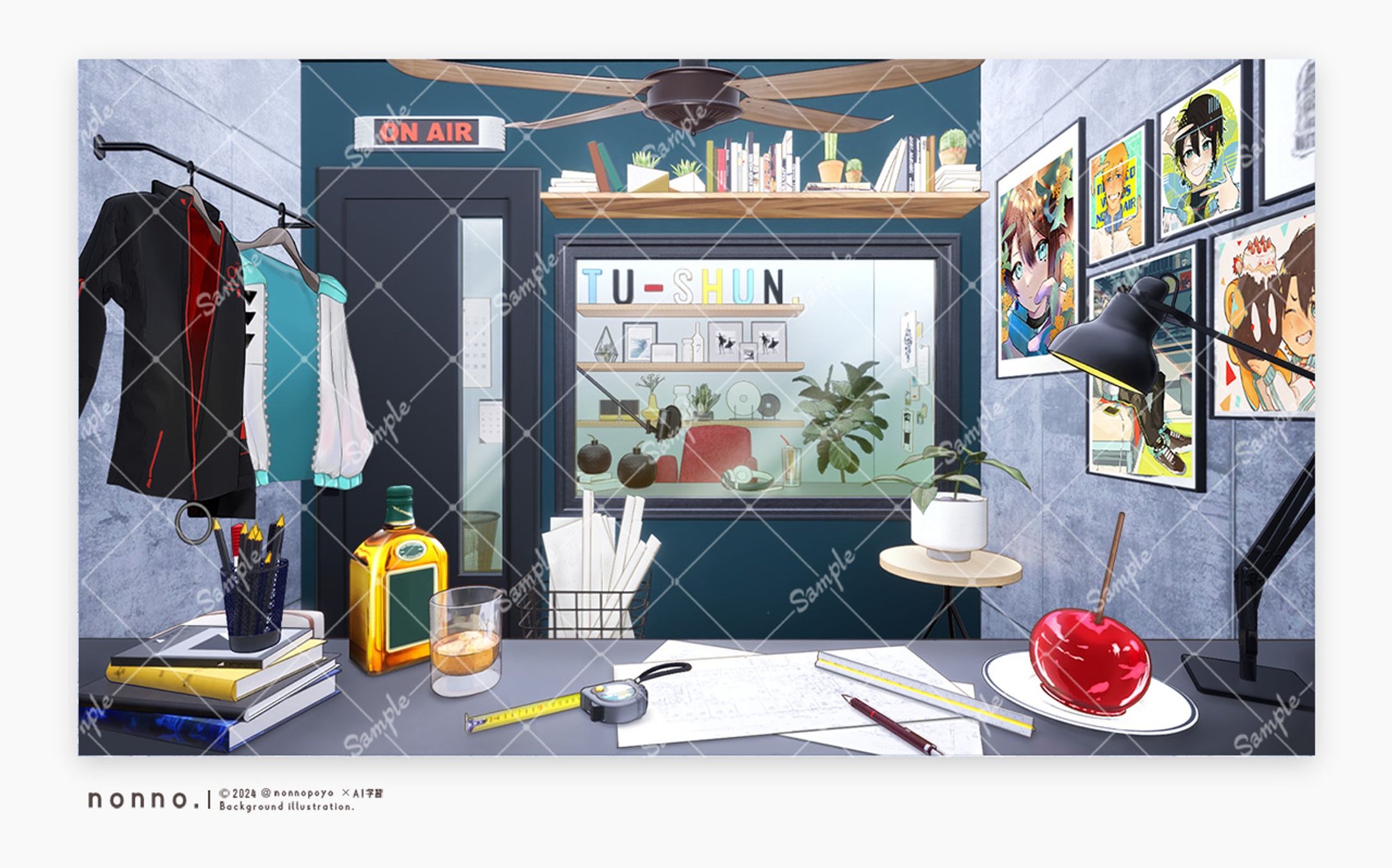 Vtuberさん用配信部屋-1