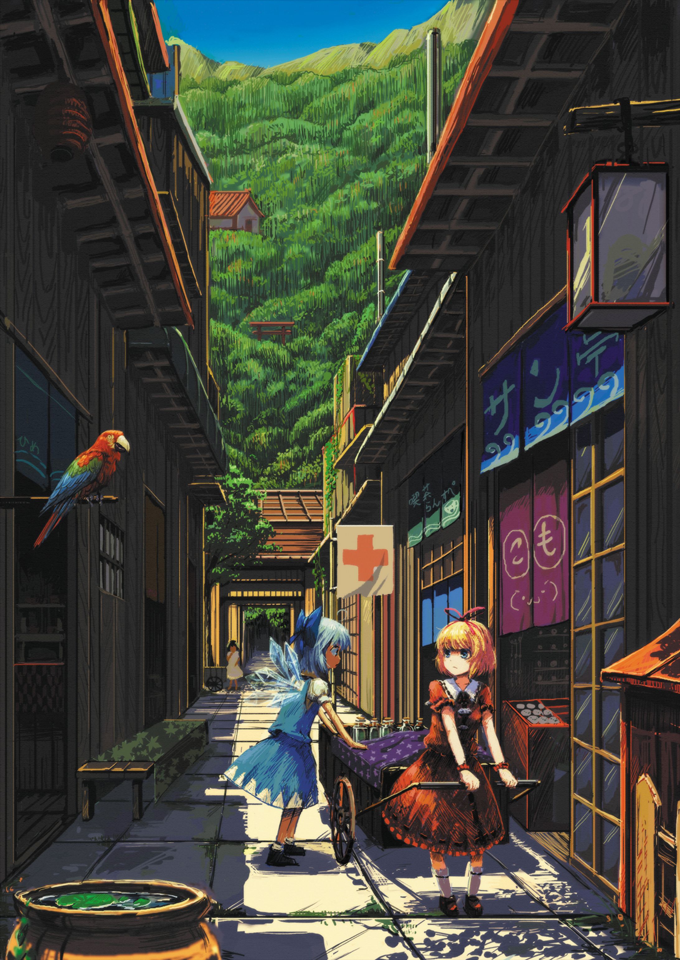 東方テーマイラスト-1