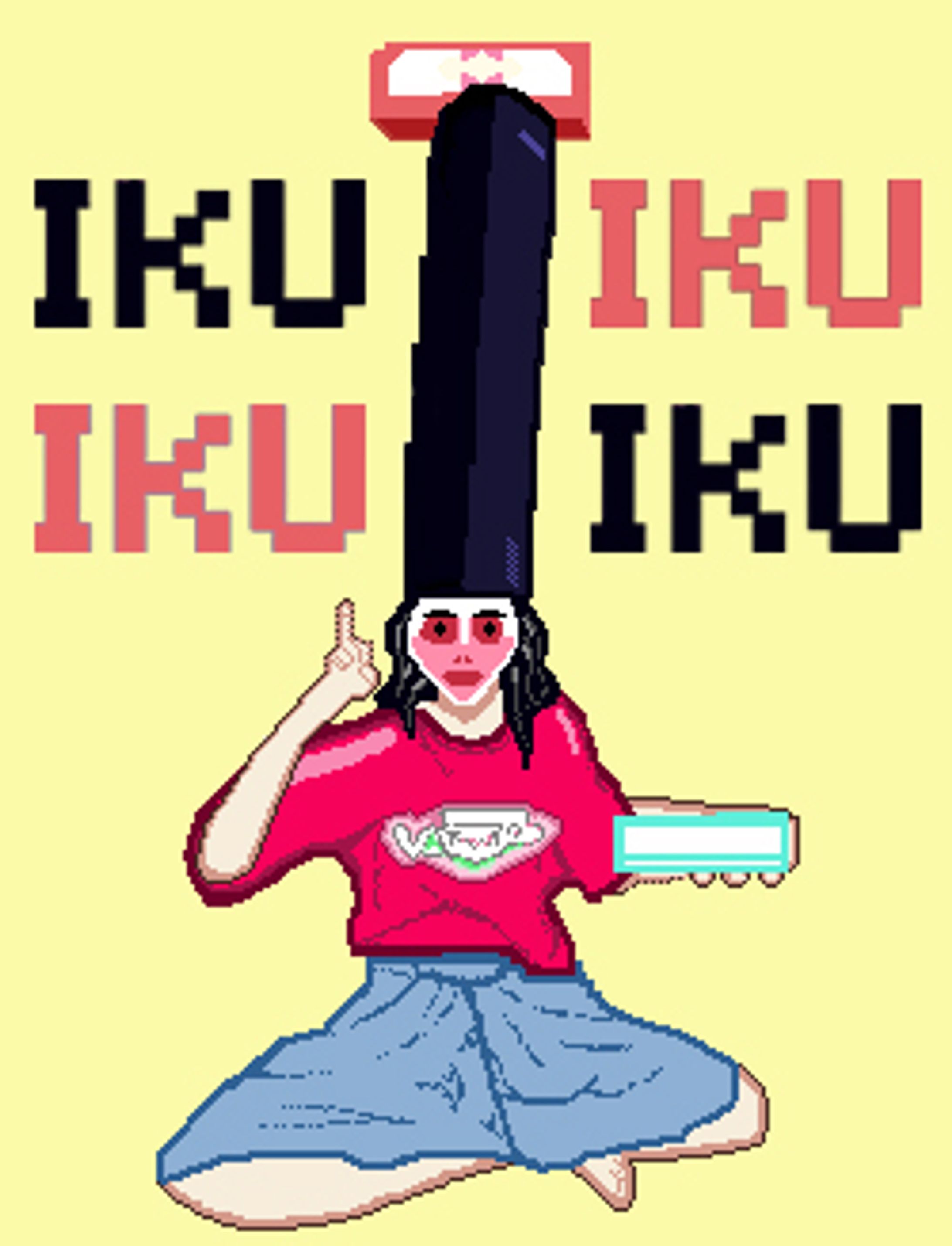 Pixel Art || Taser Iku iku-1