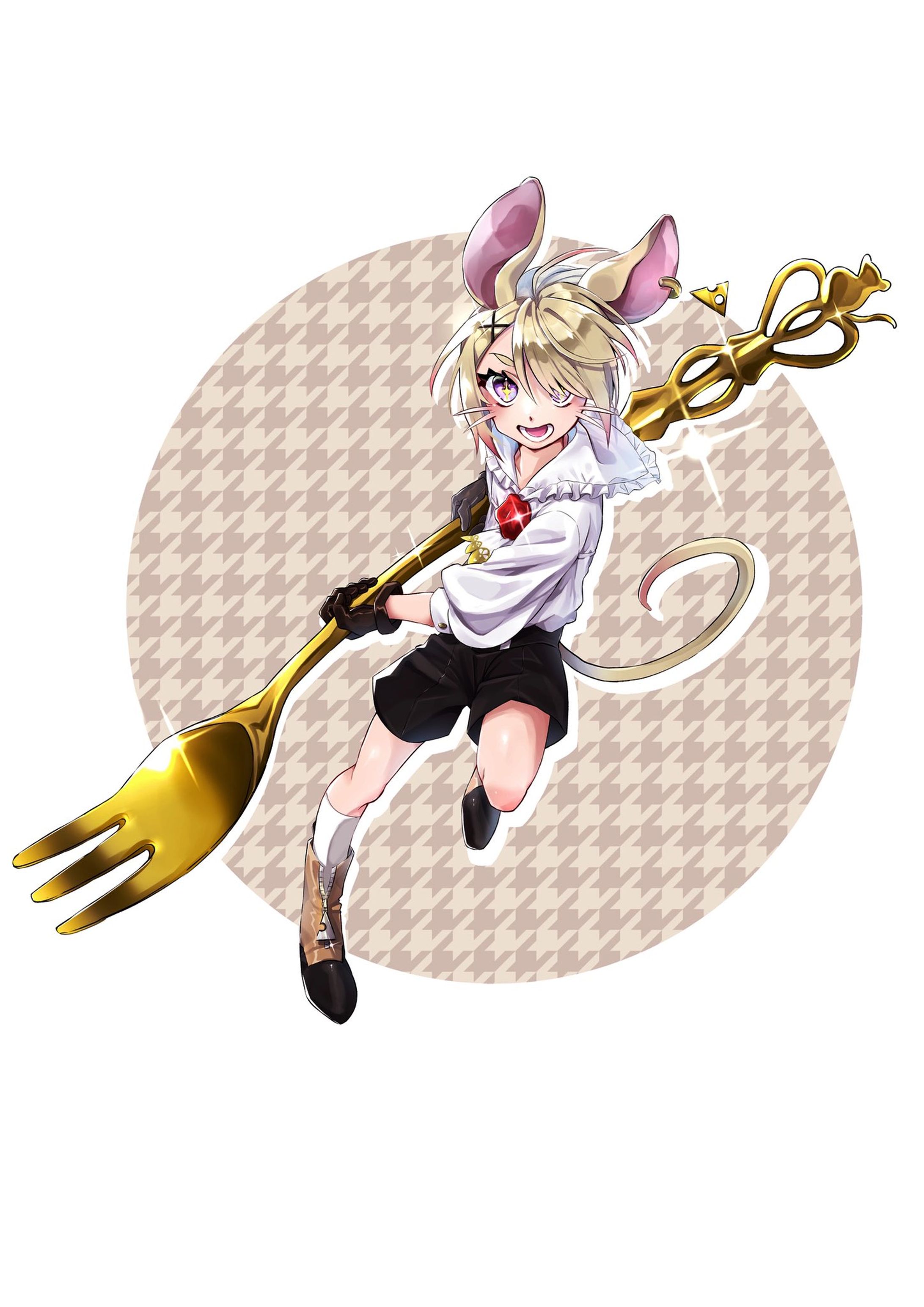 【イラスト】MOUSE WARRIOR -1