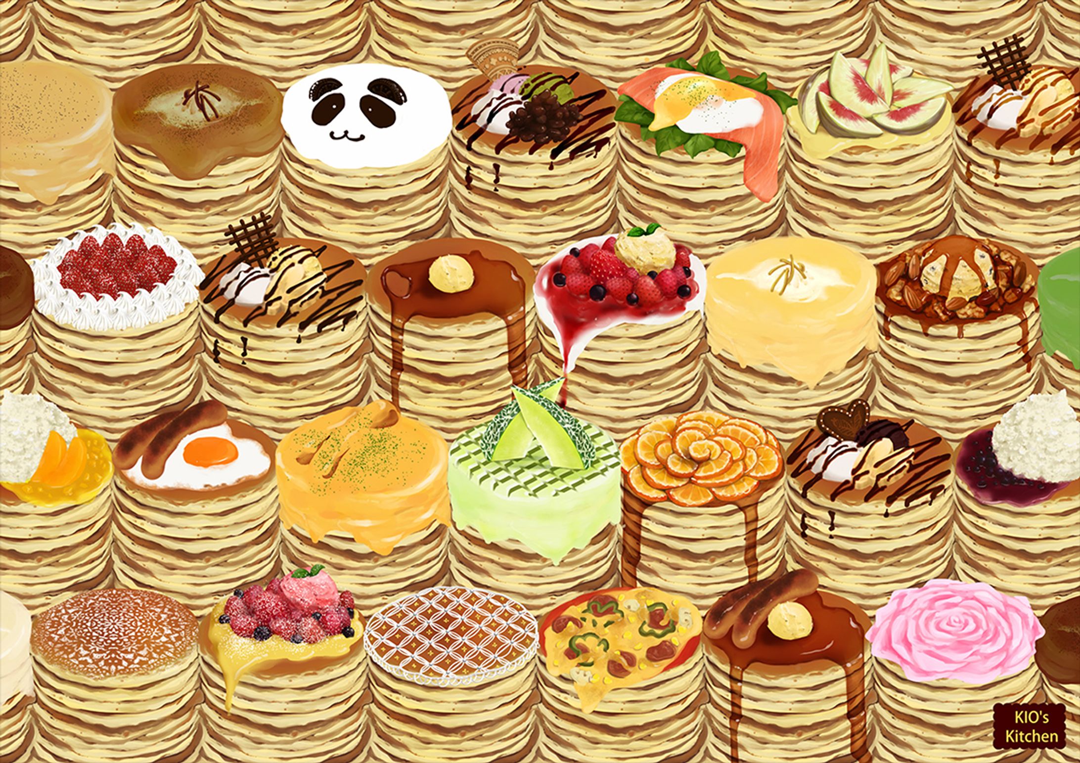 パンケーキ尽くし-1