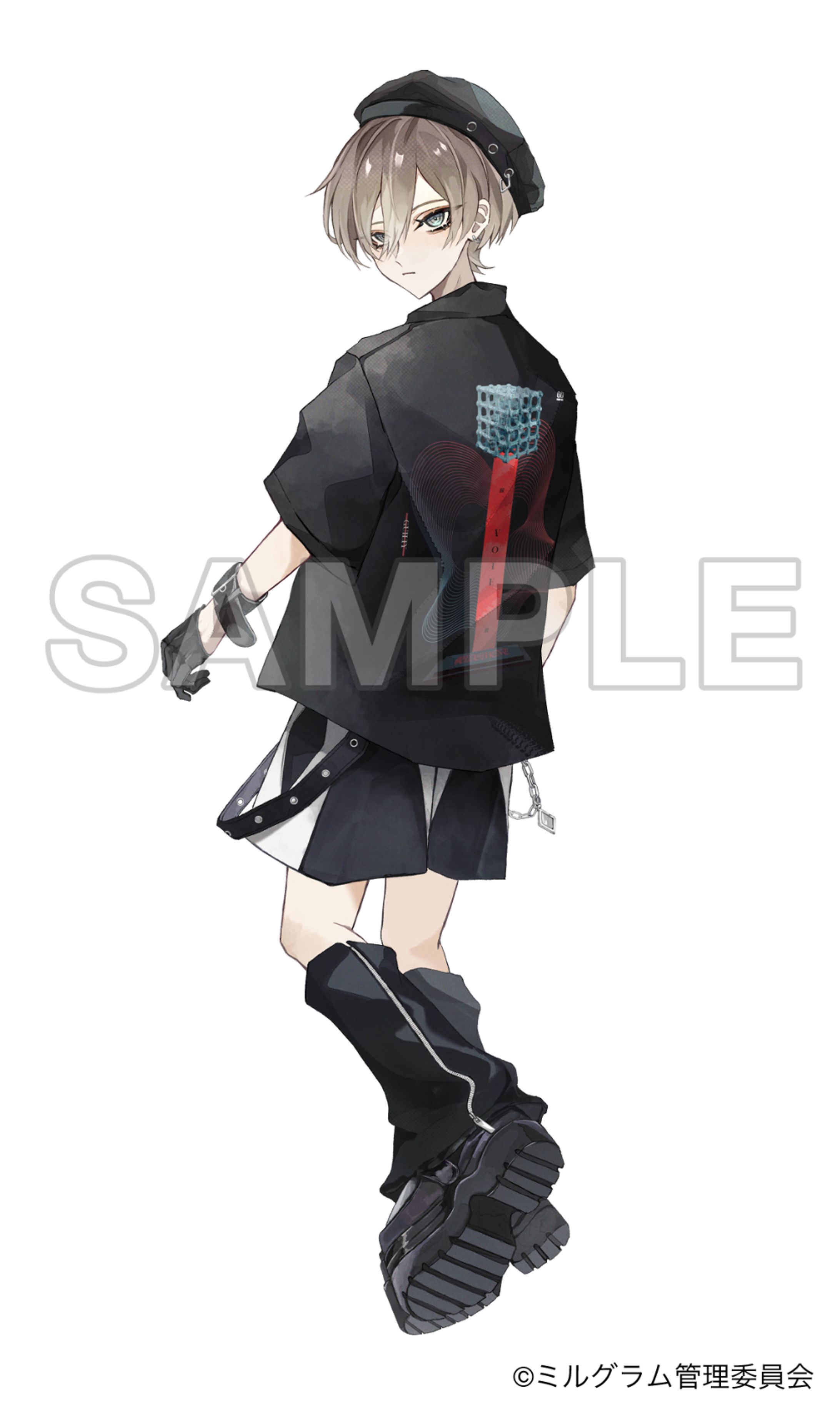 MILGRAM -ミルグラム- × GEKIROCK CLOTHING アパレルコラボ企画描き下ろしイラスト-1