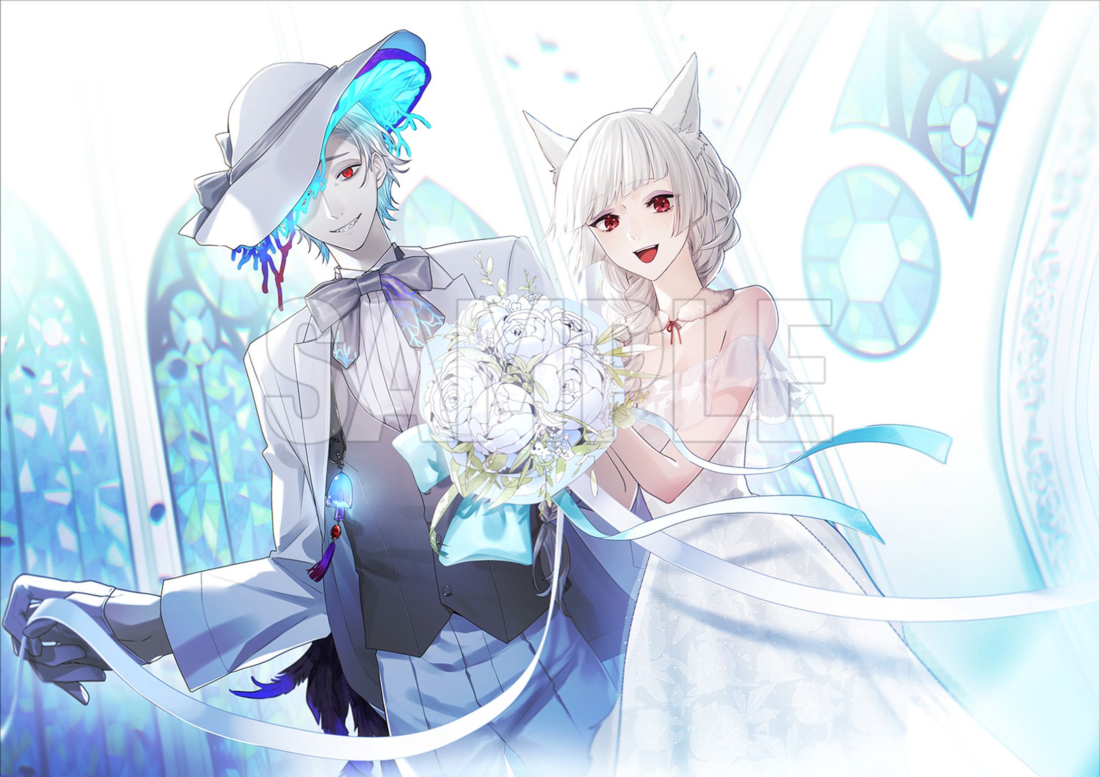 【お仕事】個人VTuber様-一枚絵の作成 -1