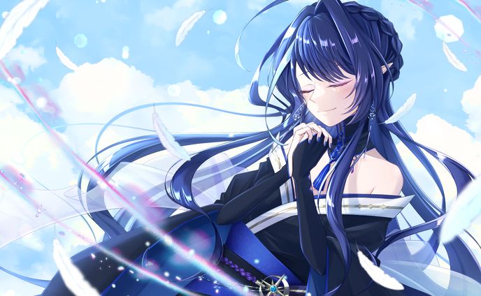 プラチナ/坂本真綾(Cover)うみの理 歌ってみたMVイラスト