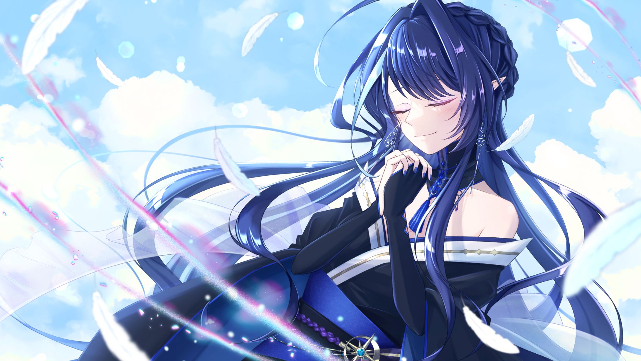 プラチナ/坂本真綾(Cover)うみの理 歌ってみたMVイラスト-1