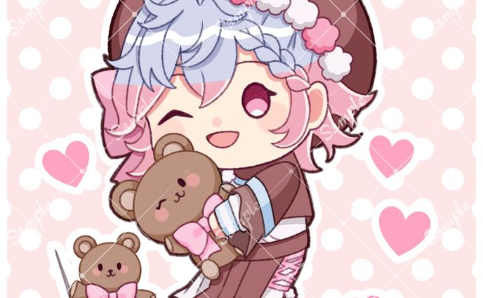 はうり様 新衣装 SDイラスト