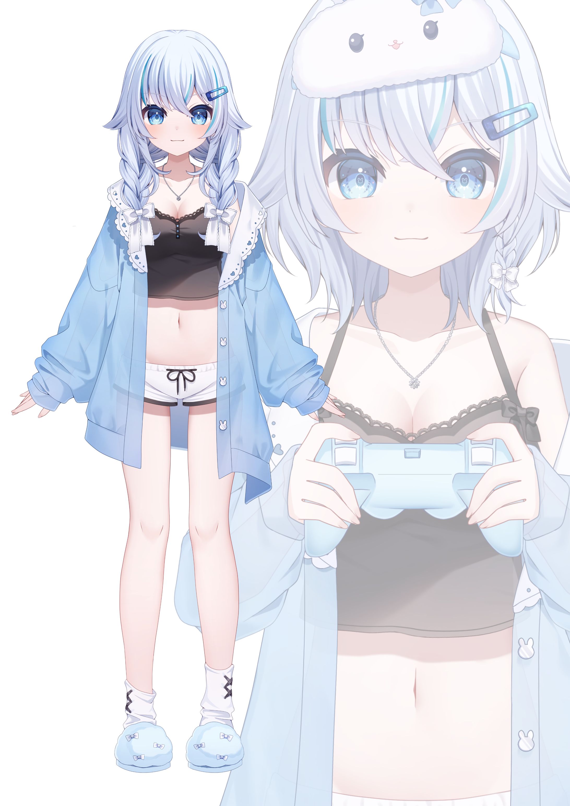 【お仕事】未兎クロノ/ VTuberモデルイラスト-1