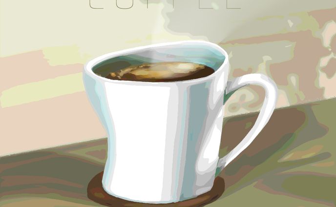 mvイラスト、コーヒー