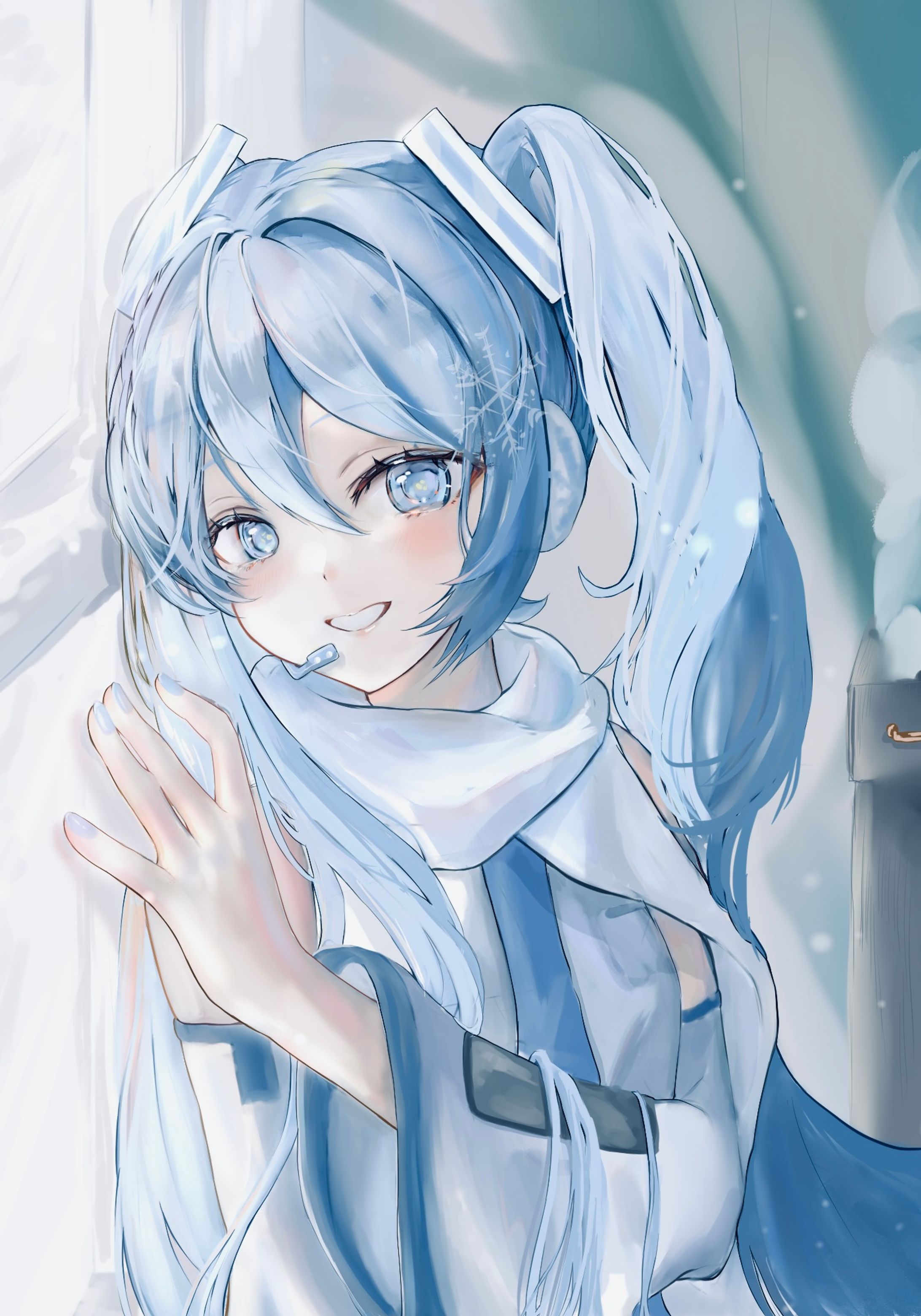 雪ミク(Fanart)-1