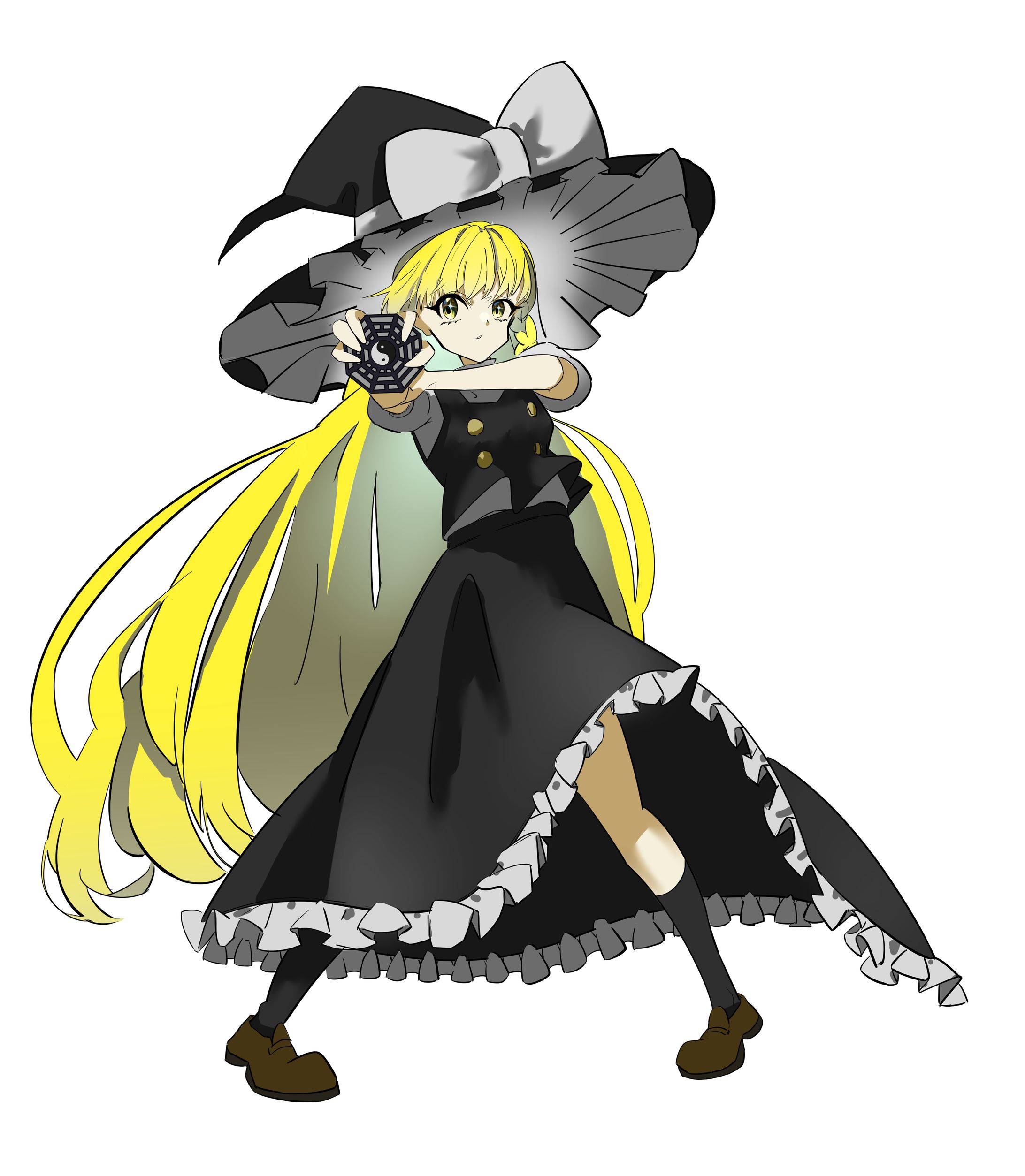 魔理沙　全身絵-1