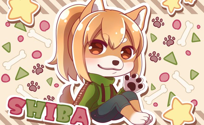 ポニテ柴ケモちゃん
