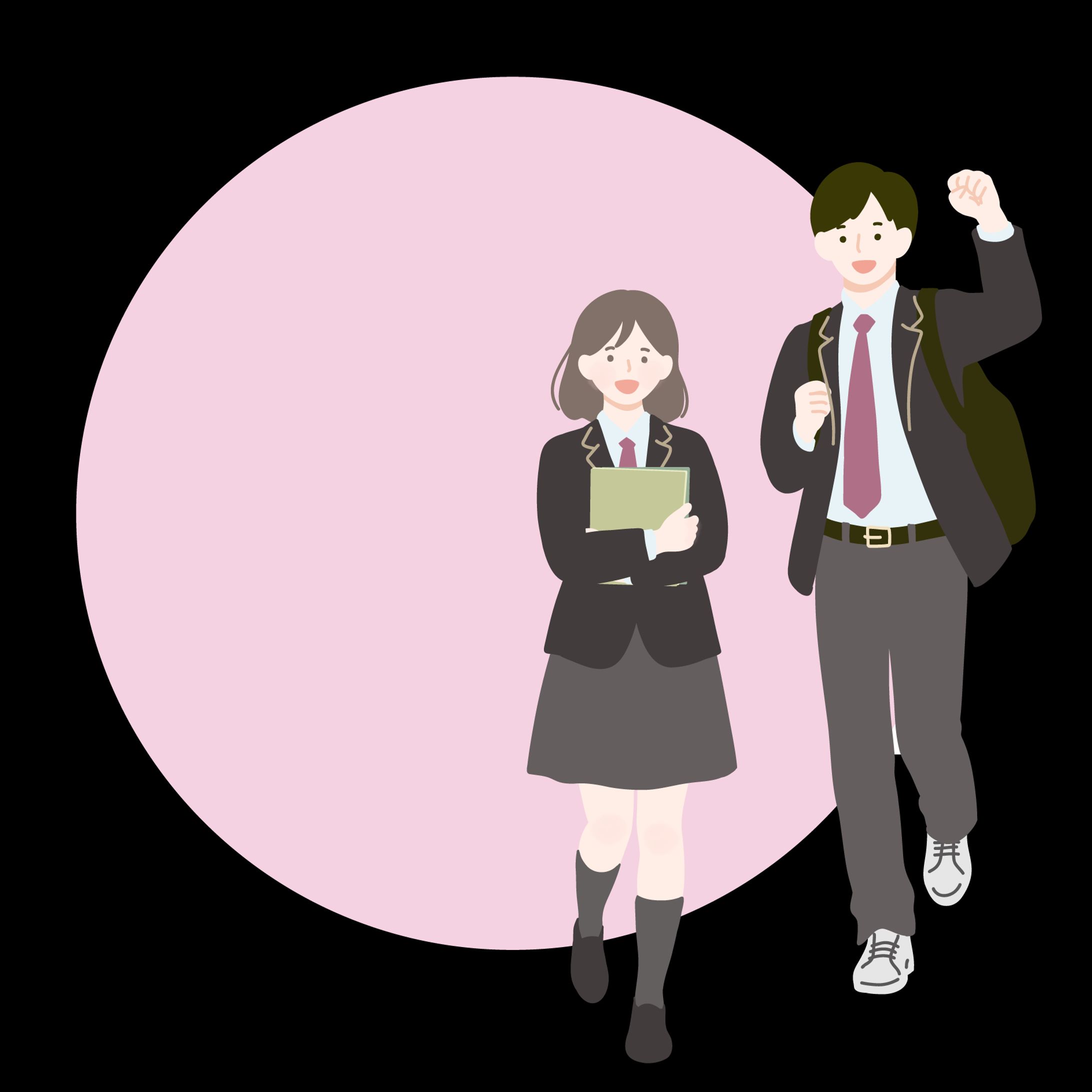 高校生のイラスト-1