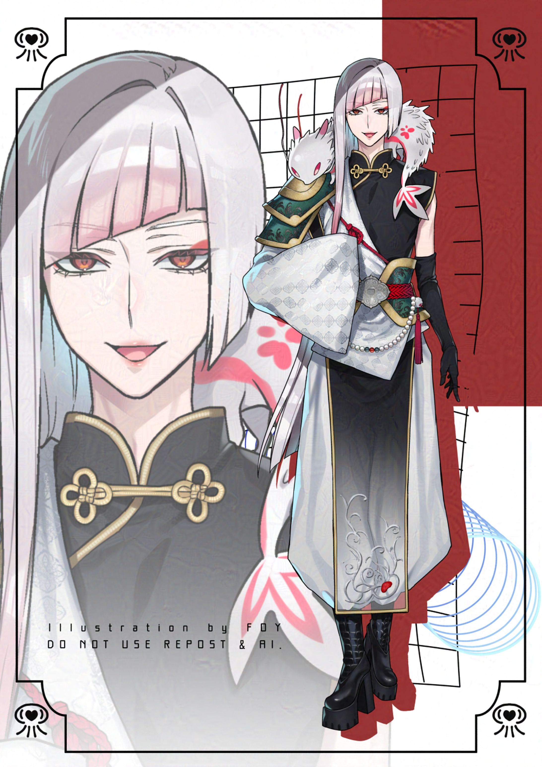 Noverl Live所属Vライバー 紅海月 武装立ち絵-1