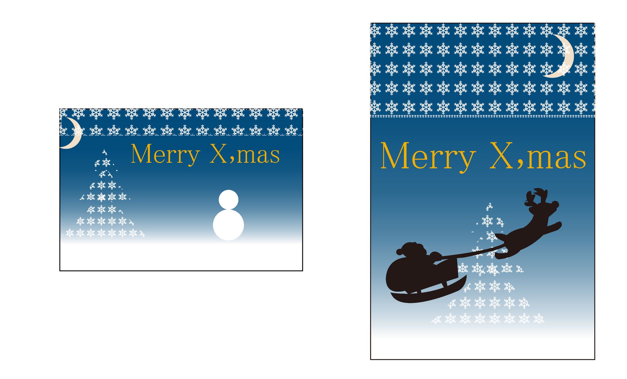 クリスマスカード-1
