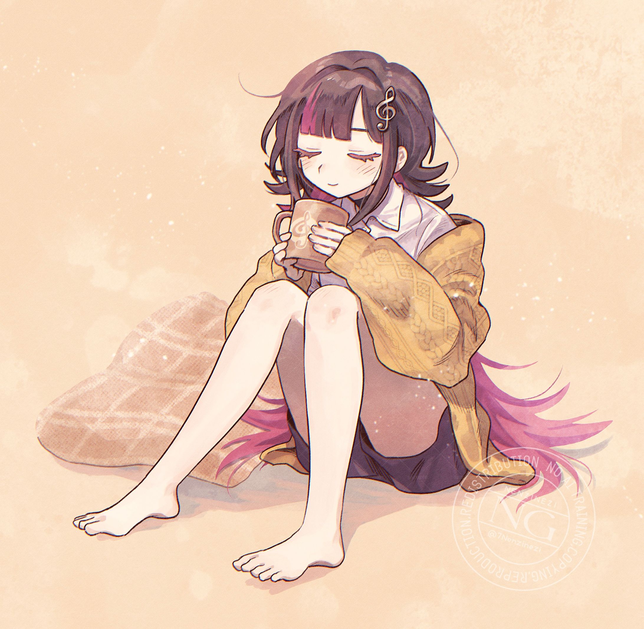 お仕事 歌ってみた動画イラスト・音音音音様【1枚絵】-1