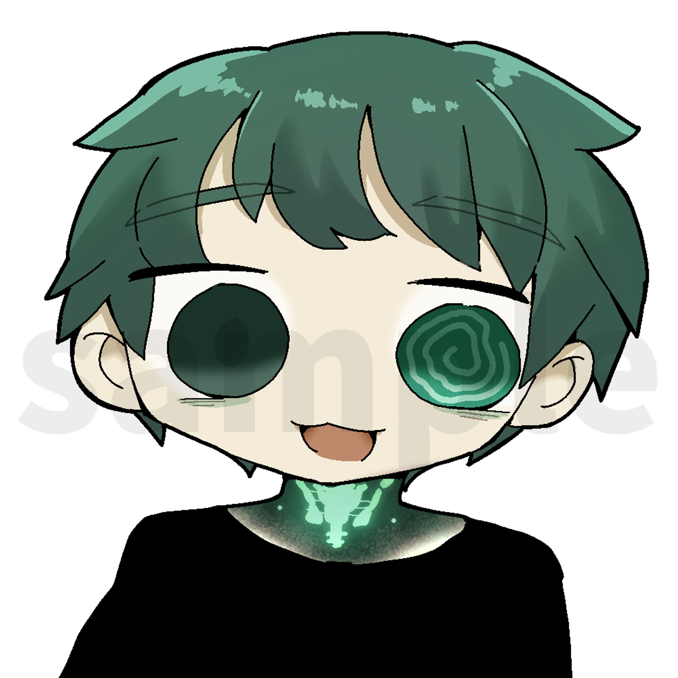 【commission】中性的なキャラクターイラスト-1