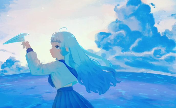 mmd、風景画